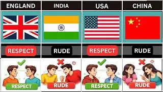 In These Countries Eye Contact Is RESPECT 😳 In Others It Is RUDE!