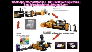 ps foam box machine  Disposable Food Container Production Line Making Machine