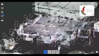 Levantamiento 3D con escáner láser y nube de puntos