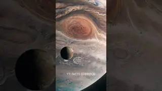 The Great Red Spot of Jupiter: A Giant Storm in the Solar System #shorts