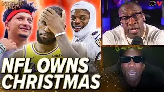 Sorry LeBron, NFL BULLIES NBA on Christmas | Nightcap