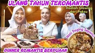 Happy dapat Hadiah Ultah Glowing dari Paksu‼️Ultah Romantis Special Ramadhan‼️Iftar Romantis Ber2an🥰