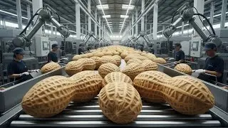 Inside a Million-Dollar Peanut Factory | Automated Production Line From Farm to Export