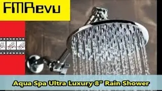 How to Install Shower Head: Aqua Spa Ultra Luxury 8