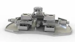 PlanarPod 6-DOF Motion Platform / Vacuum 6-Axis Robotic Parallel Positioning System: by PI miCos