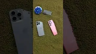 Samsung galaxy S23ultra V's iPhone 15 pro max natural titanium Display quality😱🤯🙀 Digital Technology