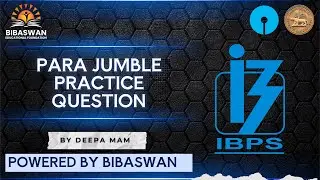 Para Jumble Practice Question For Banking Exams 2025&ndash;26 🔥 | Score Boost Tricks by Bibaswan 