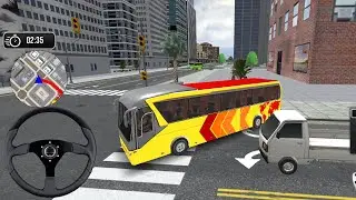 Bus in city | bus travel game | travelling master 001