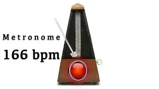 Metronome 166 bpm 🎼