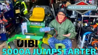 S600 UIBI 5000A Car Battery Jumper Starter Portable 12V Lithium Jumper Box Power Bank w/LED Light