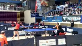 Raquel Bonilla vs Jenny Estefania Ramirios, final senior femenino Torneo Estatal 2017
