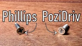 Phillips vs PoziDriv Screws - Why You Need to Know the Difference! 