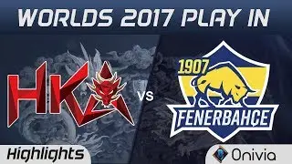 HKA vs FB Tiebreaker Highlights World Championship 2017 Play In Hong Kong Attitude vs 1907 Fenerbahc