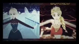 FROZEN. VS BURNED