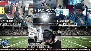 The Zone with Justin Acri and DJ Williams is LIVE from the Oaklawn Hot Springs Studio!