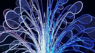 &lsquo;blue peacock&rsquo; neon