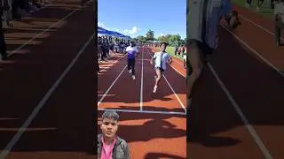 I Raced an Olympic gold Medalist #challenge ##shorts #shortvideo