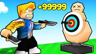 Симулятор настенного ножа ROBLOX