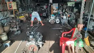 Yanmar 3t78 Turbo l&ecirc;n d&agrave;n cầu