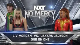 Liv morgan vs jakara jackson WWE cosplay stinkface match 