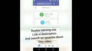 Rubble Earning Site l Free Earning I Earn 500 Earning in 2 days 😳