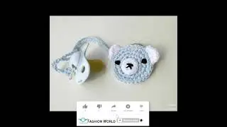 Crochet baby pacifier clips ideas 2k21
