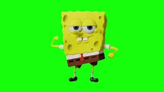 SpongeBob&rsquo;s Big Guy Dance(GREEN SCREEN)