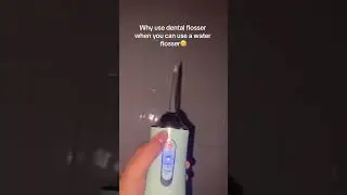 Life saver #hygiene #waterflosser #routine #flosser #SelfCare