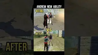 Andrew Character Ability After Update 🔥 Free Fire Andrew Character Skill Change #srikantaff