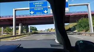 France: A2/E19, Valenciennes Centre - Denain Centre