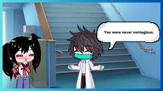 the patient in isolation room😳🫣 | dark gacha | gacha life