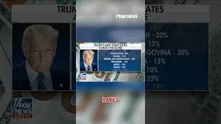 &lsquo;HE DID IT&rsquo;: Trump&rsquo;s tariff bomb rocks global economy #shorts #foxnews #trump
