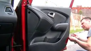 Как закрыть окно на Hyundai IX35, если не работает стеклоподъемник