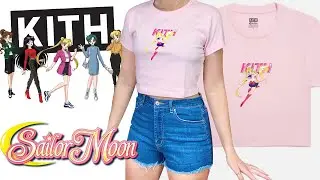 Kith Women x Sailor Moon Mulberry Tees Try On & Review!