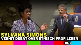 Sylvana Simons in verhit debat over etnisch profileren