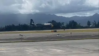 Blue Angels Fat Albert C-130J Hercules Takeoff at Kaneohe Bay, Hawaii | 2022