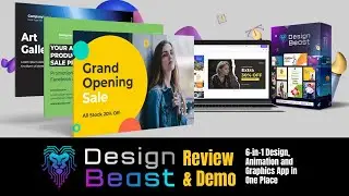 Design Beast Review & Demo - 6-in-1 Design and Animation Mockup Engine in One Price
