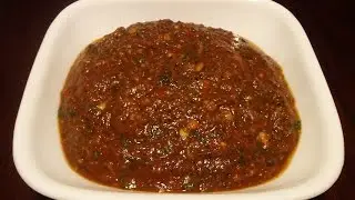 Roasted Tomato Pepper Sauce *Jeow Muck Lenh*