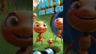 Ants on the Go! 🐜 | Fun Ants Song for Kids | Marching Ants Nursery Rhyme | BeePin Bee Shorts