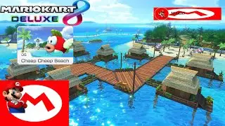 Mario Kart 8 Deluxe DS Cheep Cheep Beach (Mario)