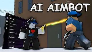 Using AI AIMBOT in Roblox Arsenal!