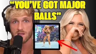 Tiffany Stratton Loses It During Impaulsive Interview 😂 | WWE Fans will LOVE THIS 😂🙃 #wwe #podcast