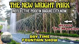 NEW WRIGHT PARK LIGHT & FOUNTAIN SHOW || Day Tour around the reflective pool in front of The Mansion