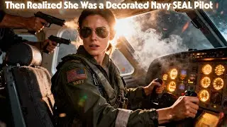 “Sit Down or Die!” Hijackers Took Control — Then Realized She Was a Decorated Navy SEAL Pilot