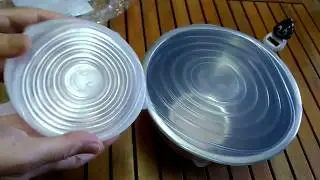 Unboxing de tampas de silicone para alimentos /  6Pcs Universal Silicone Cover Vacuum Sealer Food