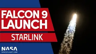 SpaceX Falcon 9 запускает миссию Starlink 4-2