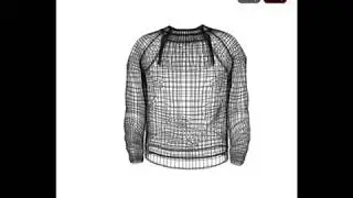 3d clothes , 3d sweatshirt  and jeans with javascript , just a start