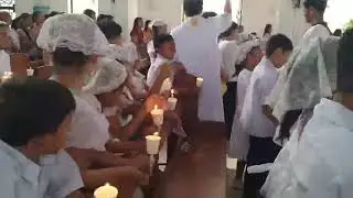 My first holy communion in St Vincent Cathedral #grade4students 