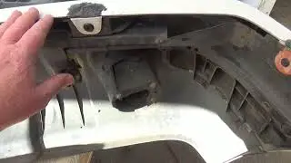 Plastic bumper tab repair