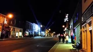 Bracebridge - www.BatLights.com searchlight spotlight rental skyquadlight skytracker hollywood beam